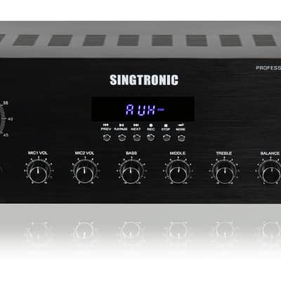 Singtronic Professional 1000W Karaoke Amplifier w/ Bluetooth Recording image 1