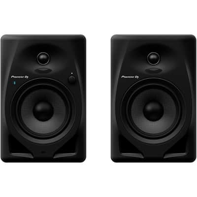 Pioneer DJ DM-50D-BT 5" Desktop Monitor System With Bluetooth Functionality, Regular Black image 2