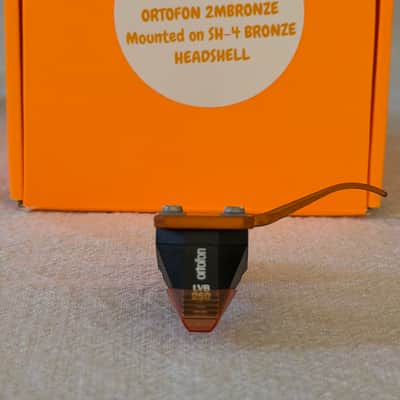 Ortofon Ortofon 2M Black LVB Premounted Pickup Mounted on SH-4 Bronze Headshell 2024 image 2
