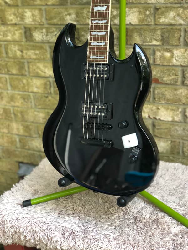 ESP Ltd Viper 201B (Baritone) 2021 High-Gloss Black (Mint-Unplayed!) image 1