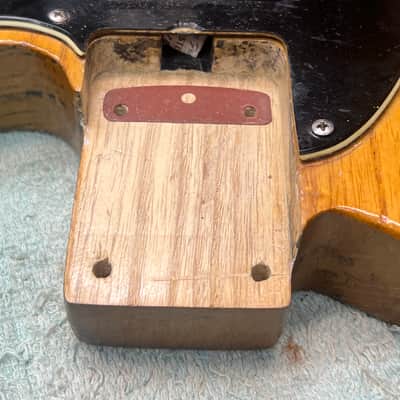 1956 Fender Telecaster, Natural Owned by Alice Stuart, History Piece, It's Been Moded & Refinished but It is very, very Kool image 9