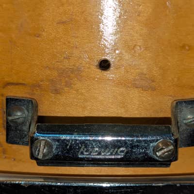 Ludwig 6.5x14 Maple Snare Drum 1970's image 4