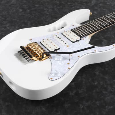 Ibanez Steve Vai Signature 6 String Electric Guitar w/Bag - White (JEM7VPWH) image 7