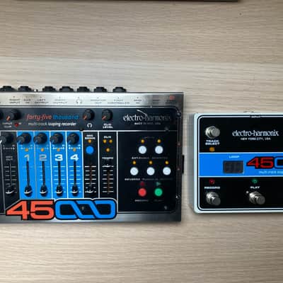Electro-Harmonix EHX 45000 Stereo Multitrack Looper + Foot Controller image 2