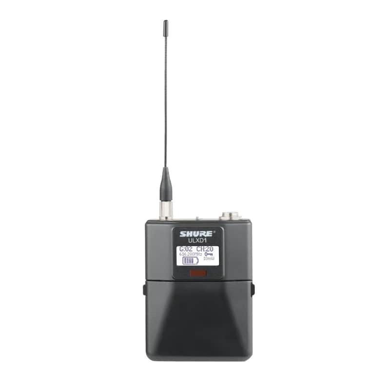 Shure ULXD1 Digital Bodypack Transmitter - J50A Freq Band image 1