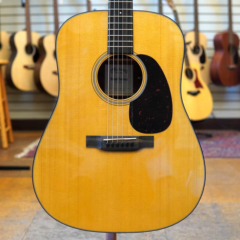 Martin Road Series D-12E Retro Acoustic-electric Guitar Natural Aging Toner w/Softshell Case image 1