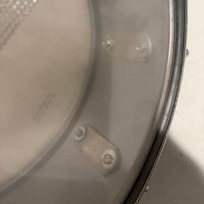 Slingerland Super Sound King Snare Drum - Dual Super Snare Strainer 1960s - Chrome over brass image 12
