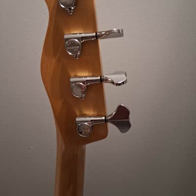 Combat Custom Guitars Jazz Bass 4 Sunburst MIJ Japan Bartolini Pickups & Preamp Gotoh GB350 Wilkinson image 4