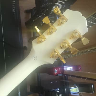 Epiphone Lucille Limited White , Europe/Japan edition , semi-hollow image 4