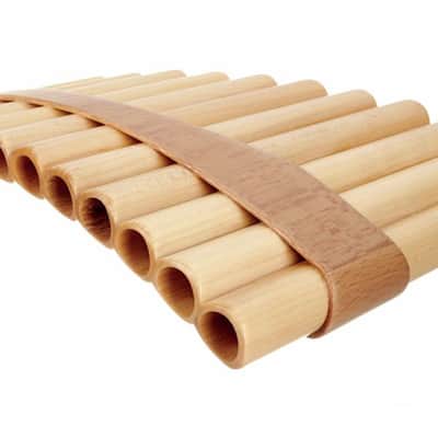 HORA Alto Pan Flute - 12 Pipes - Maple Wood - Handmade in Romania image 2