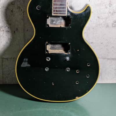 Greco Les Paul Custom Husk 1970's Black Matsumoku image 2