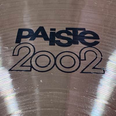 ‡‡‡Used Paiste 15" 2002 Heavy Hi-Hat Cymbals (Pair) - 90's Black Label Reissue In Excellent Condition‡‡‡ image 13