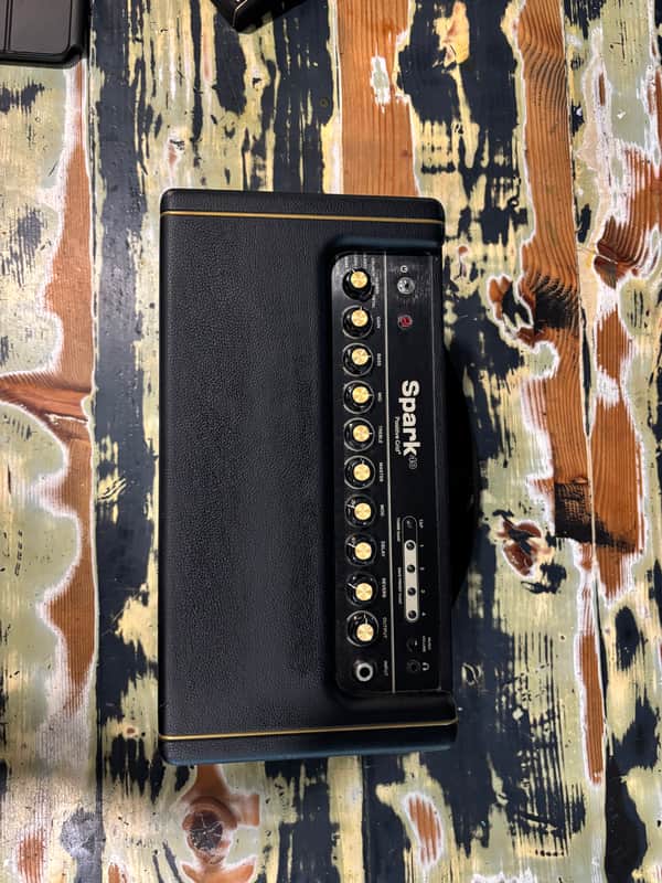 Positive Grid Spark 40 + FOOTSWITCH 40-Watt 2x4" Modeling Guitar Combo 2020 - Present - Black image 1