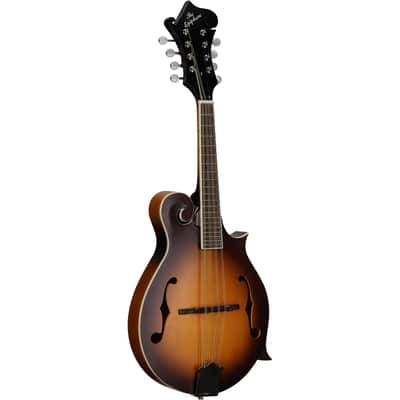 Epiphone F-5 Studio Mandolin, Vintage Sunburst Satin, with Gig Bag image 2