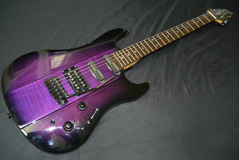 Yamaha RGX-TT Drop 6 Ty Tabor See Thru Purple Sunburst | Reverb