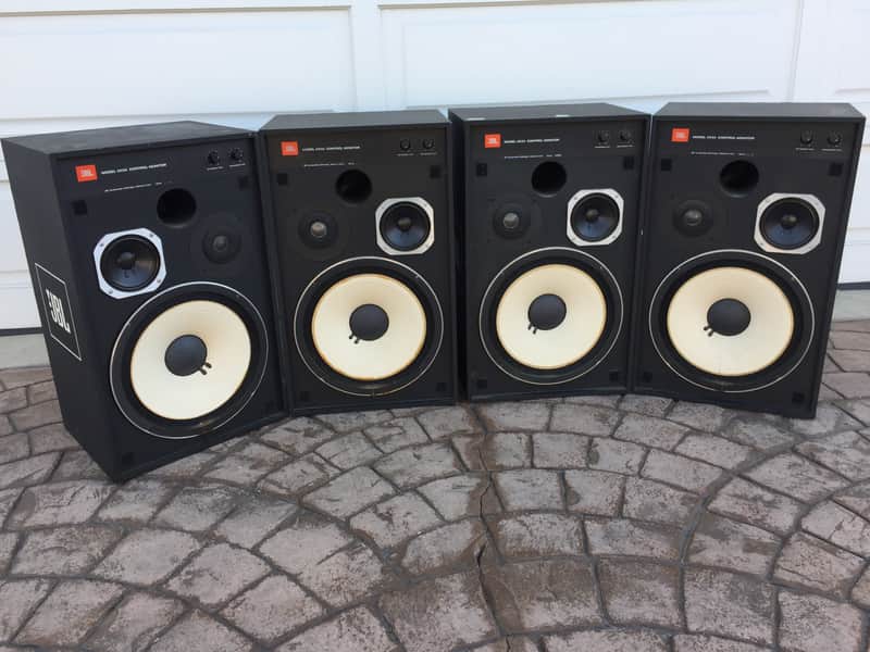 JBL 4312A Control Monitors (4) Black/White image 1
