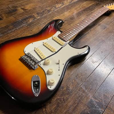 Fernandes The Revival Stratocaster Electric Guitar MIJ Japan Sunburst image 3