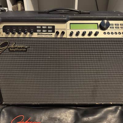 Immagine Johnson Millennium Stereo 150 Amp w/ J12 & J3 Foot Controllers , MIDI Cable, Johnson Case – Read Description - 2