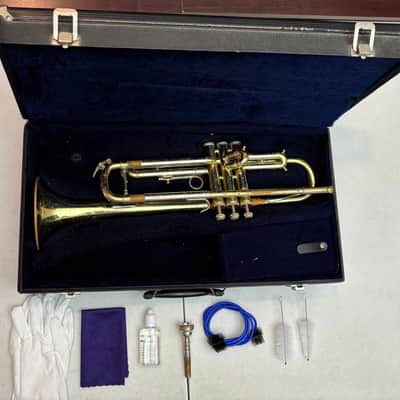 Kadit Bb Trumpet (Blessing Stencil) – Good Condition w/ Case & Accessories image 1