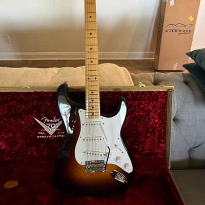 Fender Custom Shop Wildwood 10 Limited '54 Stratocaster 70th Anniversary 2024 - Two Tone Sunburst image 15