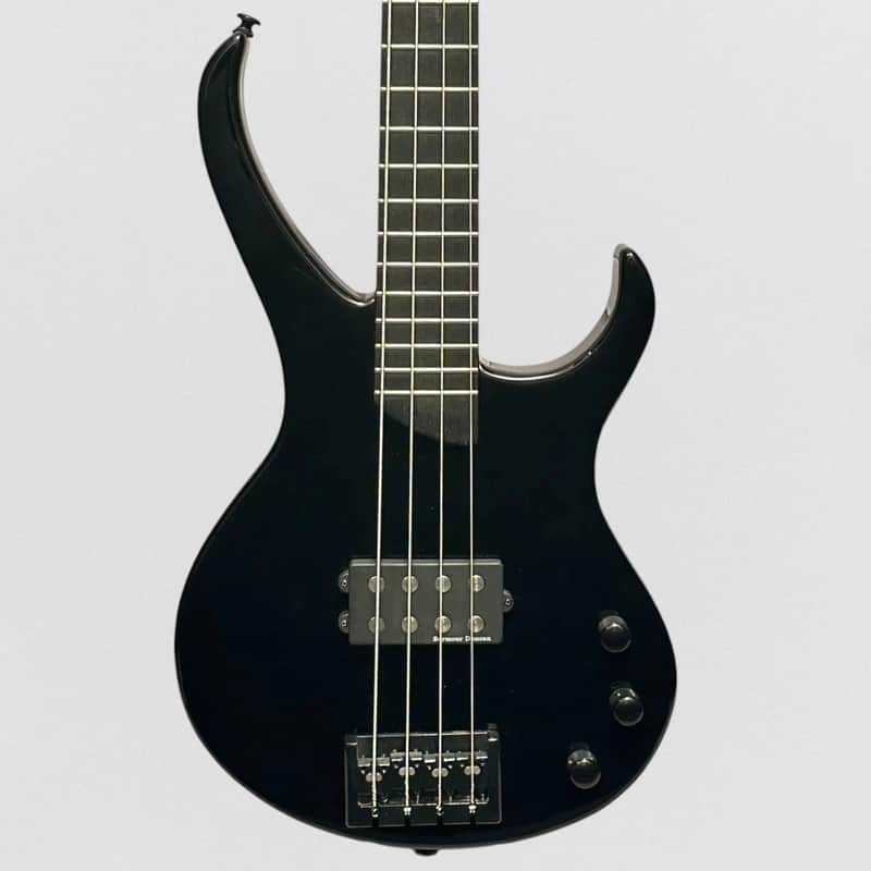 Kramer Disciple 4 String Electric Bass Guitar - Black Ebony image 1