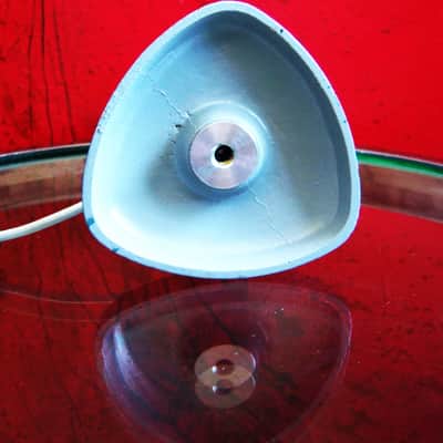 Vintage 1960's Lafayette PA-104 dynamic microphone w stand & cable Calrad Lafayette prop display # 1 image 10