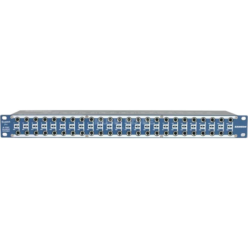 Samson - S-PATCH PLUS - Patch Bay - 1 Unita 19 image 1