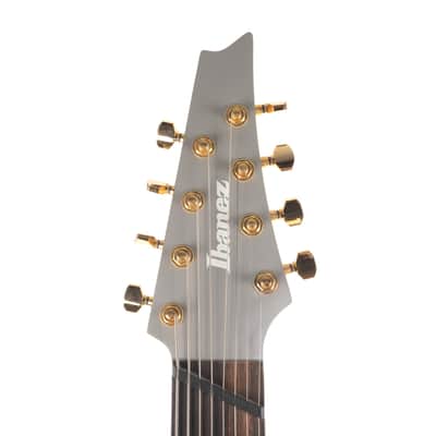 Ibanez RGDMS8 Axe Design Lab Multi-Scale 8 String - Classic Silver Matte image 7