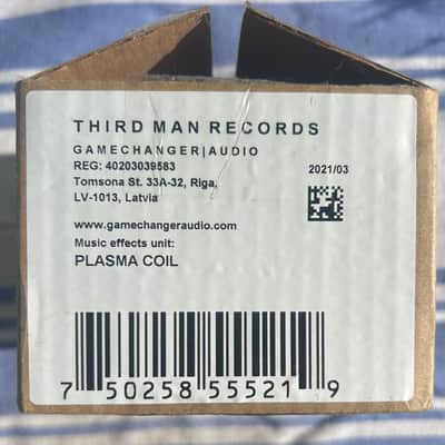 Gamechanger Audio Third Man Records Plasma Coil Distortion 2019 - Present - Black image 6
