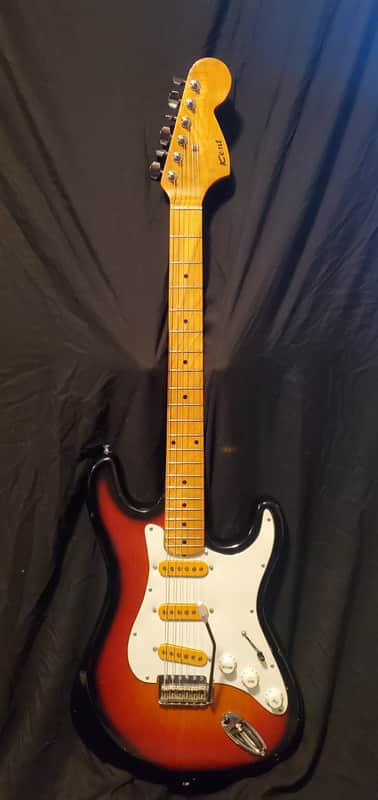 Kent STRATOCASTER 1970'S - VINTAGE SUNBURST image 1