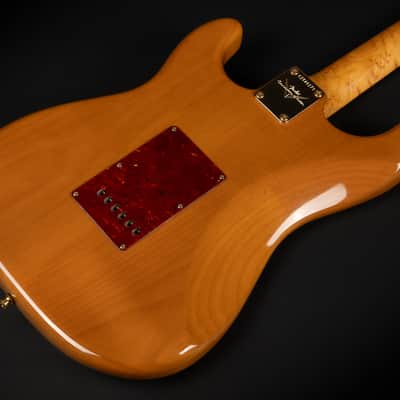 2021 Fender Custom Shop Artisan Maple Burl Stratocaster NOS - Aged Natural | USA Limited Edition Roasted Birdseye Maple Neck Macassar Ebony Fretboard Kloppmann ST60 Pickups | CoA OHSC image 13