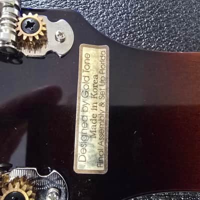 Gold Tone LS-6 6-String Lap Steel 2010s - Two Tone Tobacco image 9