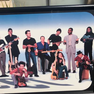Fender Framed Bass Street Fender Artist Poster 2001 image 13