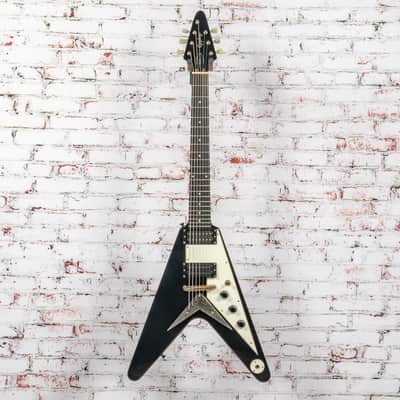 Epiphone - 2000 7 String '58 Flying V Korina - Electric Guitar with DiMarzio Pickups - with OHSC - x2826 - USED (ISS87599) image 14