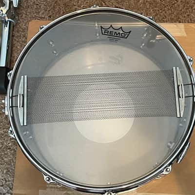 Gretsch G4164SS USA Custom Solid Steel 6.5x14" 10-Lug Snare Drum 2012 - Present - Black Nickel-Plated image 6