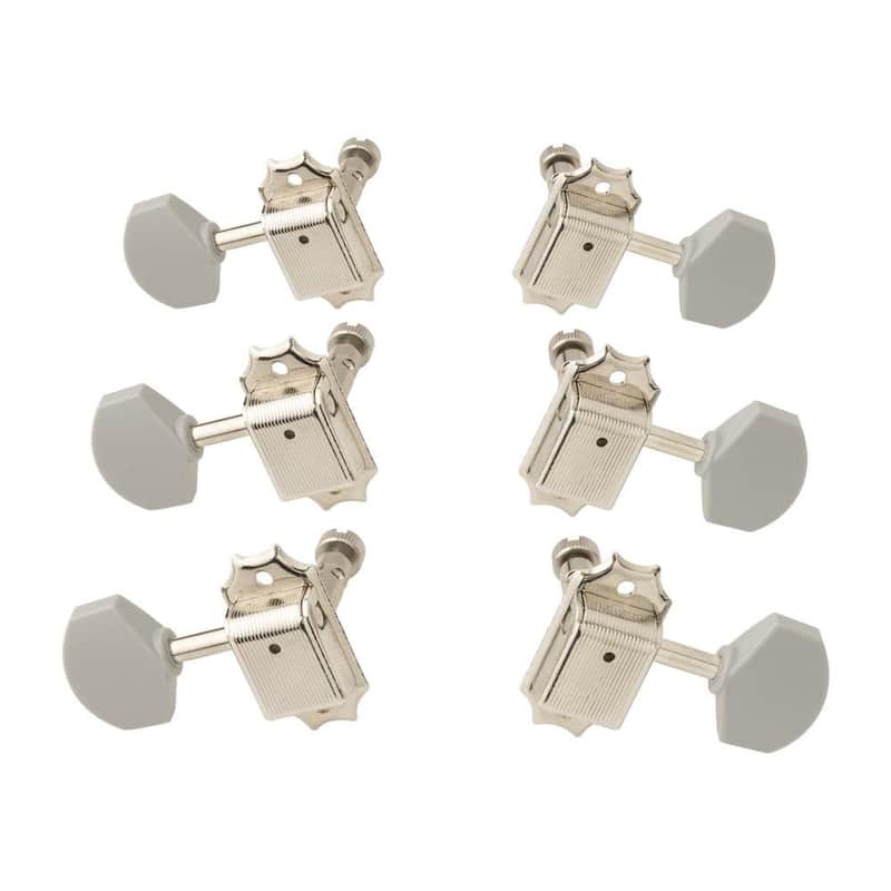 PRS Silver Sky Phase III Locking Tuners Set of Six Nickel image 1