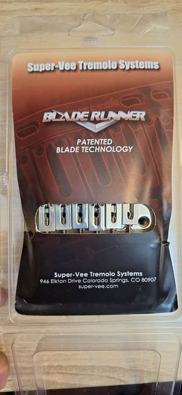 Super-vee BladeRunner - Nickel with Brass block image 1
