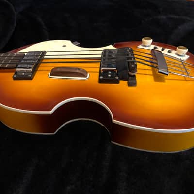 Hofner Ignition Violin Bass (Sunburst) w/ Upgrades & Hard Case image 13