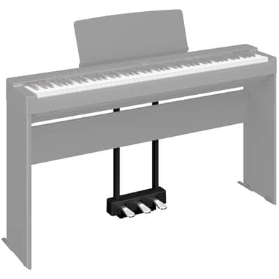 Yamaha LP-1 3-Pedal Unit for P-121, P-125, P-225, P-515, and DGX-670 Digital Pianos - Black image 2