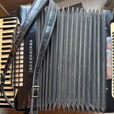 Vintage Excelsior Accordiana Professional Model 911 Piano Accordion w/ Original Case image 2