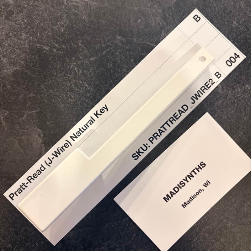 ORIGINAL Pratt Read Replacement B Key (J-Wire Keybeds) for ARP 2500/2600, Moog Minimoog, Oberheim OBX/OBXa/OB8, Sequential Prophet-5/10, PPG Wave 2.2, EML 500, and more image 1