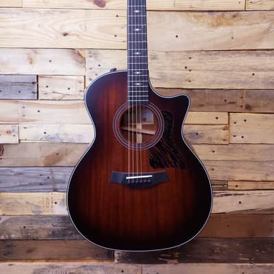 Taylor 324ce Grand Auditorium Mahogany Shaded Edgeburst ES2 2024 - Mahogany Shaded Edgeburst image 2
