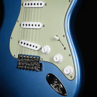 Fender Custom Shop NAMM 2025 Limited Edition 1965 Compound Radius Stratocaster Journeyman w/ Closet Classic Hardware- Aged Lake Placid Blue 2025 (CZ587172) image 11