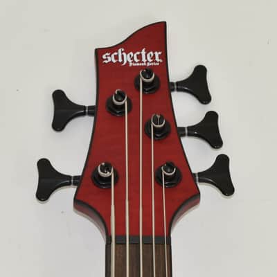 Schecter C-5 GT Bass Satin Trans Red B-Stock 0674 image 5