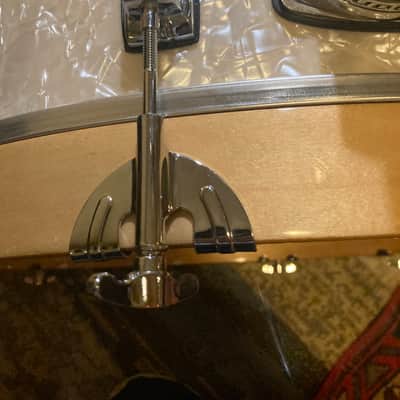Ludwig Classic Maple 4 piece set 2000’s - vintage marine pearl image 5
