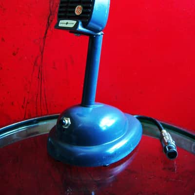 Vintage 1950's General Electric 97U29 / Shure 410 microphone w Shure S-36 stand PROP # 3 image 11