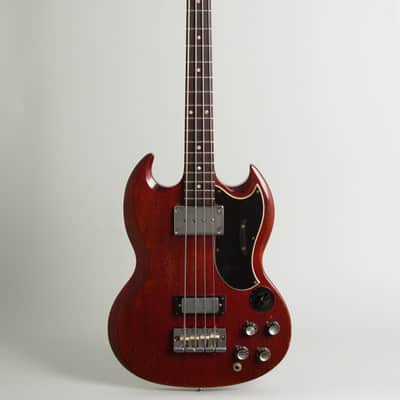 Gibson  EB-3 Solid Body Electric Bass Guitar (1968), ser. #518642, black hard shell case. image 1