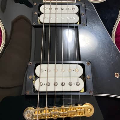 Cool Z Les Paul Custom Type heelless Deep Joint Circle Fretting System Ebony Made in Japan image 5