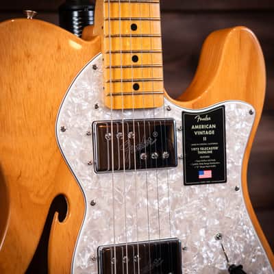 Fender American Vintage II 1972 Telecaster Thinline - Natural image 8