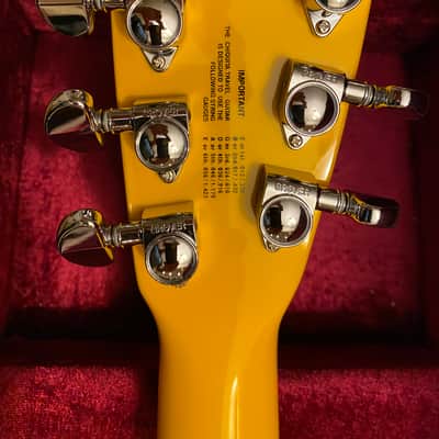 Erlewine Chiquita Travel Guitar Yellow, MINT image 4